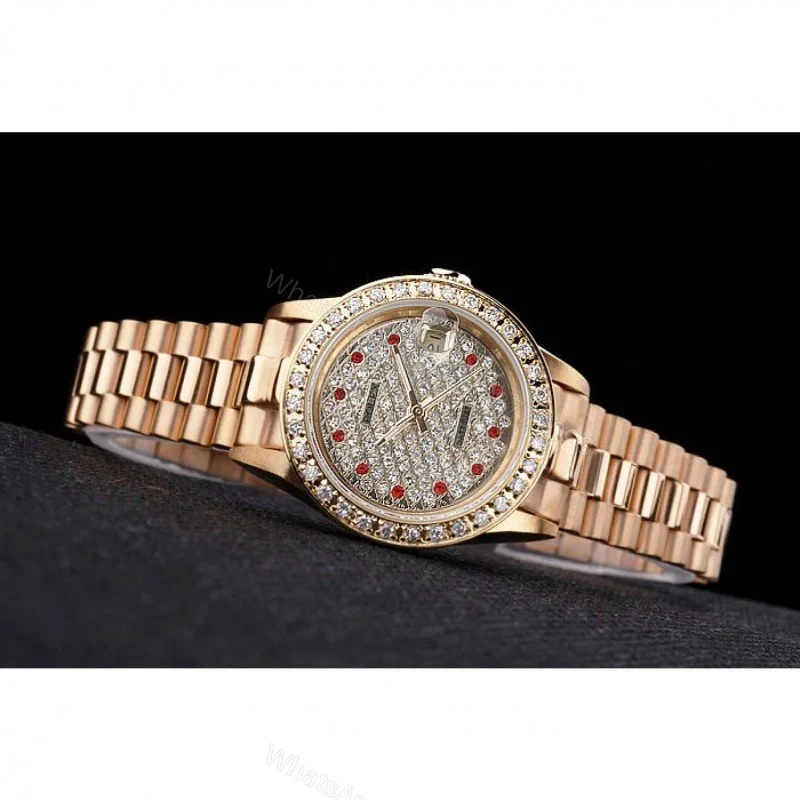 View 5 of Replica Rolex Datejust Silver Dial RL40 28 mm