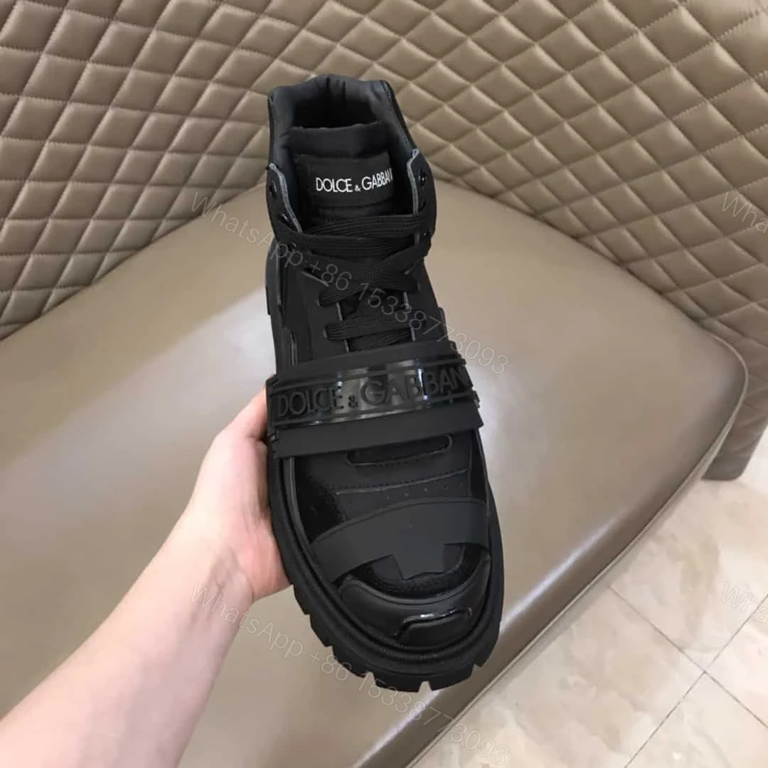 View 7 of DOLCE & GABBANA LOGO STRAP TREKKING BOOTS – DG55
