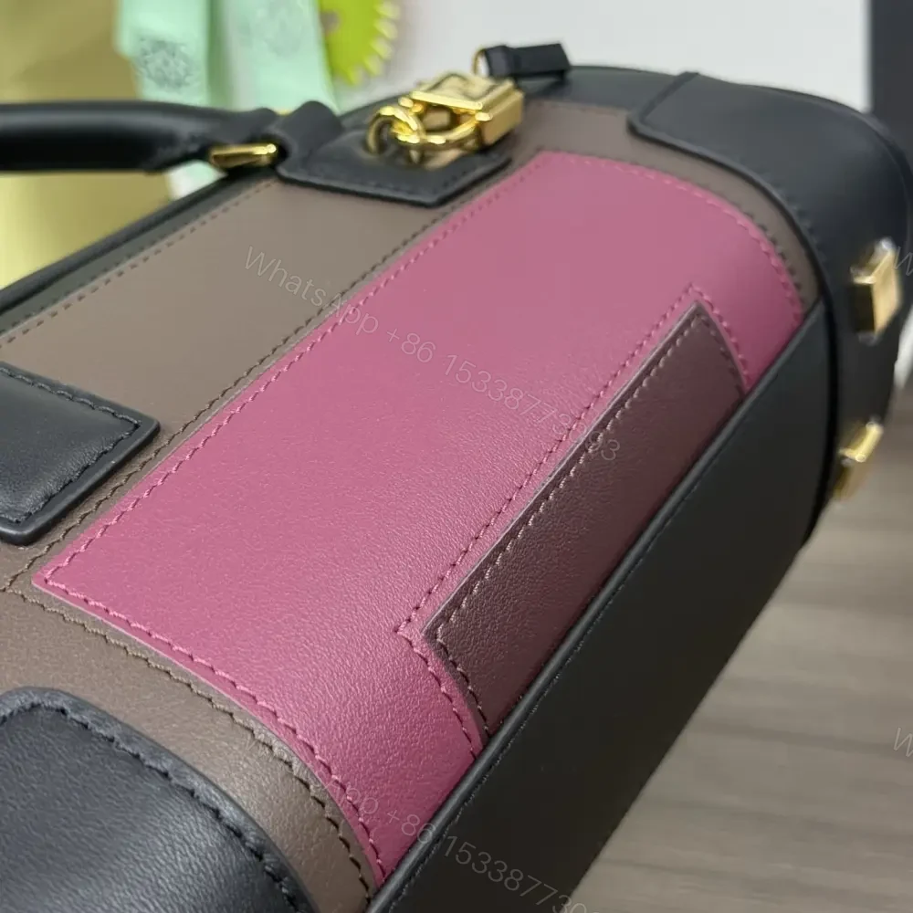 View 6 of 高仿Loewe*Amazona系列1101橫版手提包勃艮第酒免檢版