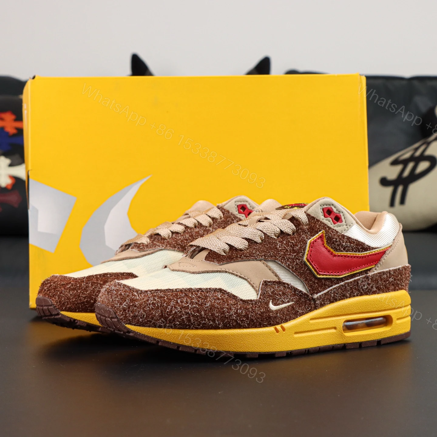 Air Max 1 .SWOOSH Low Poly Big Head Origins Reps — view 1