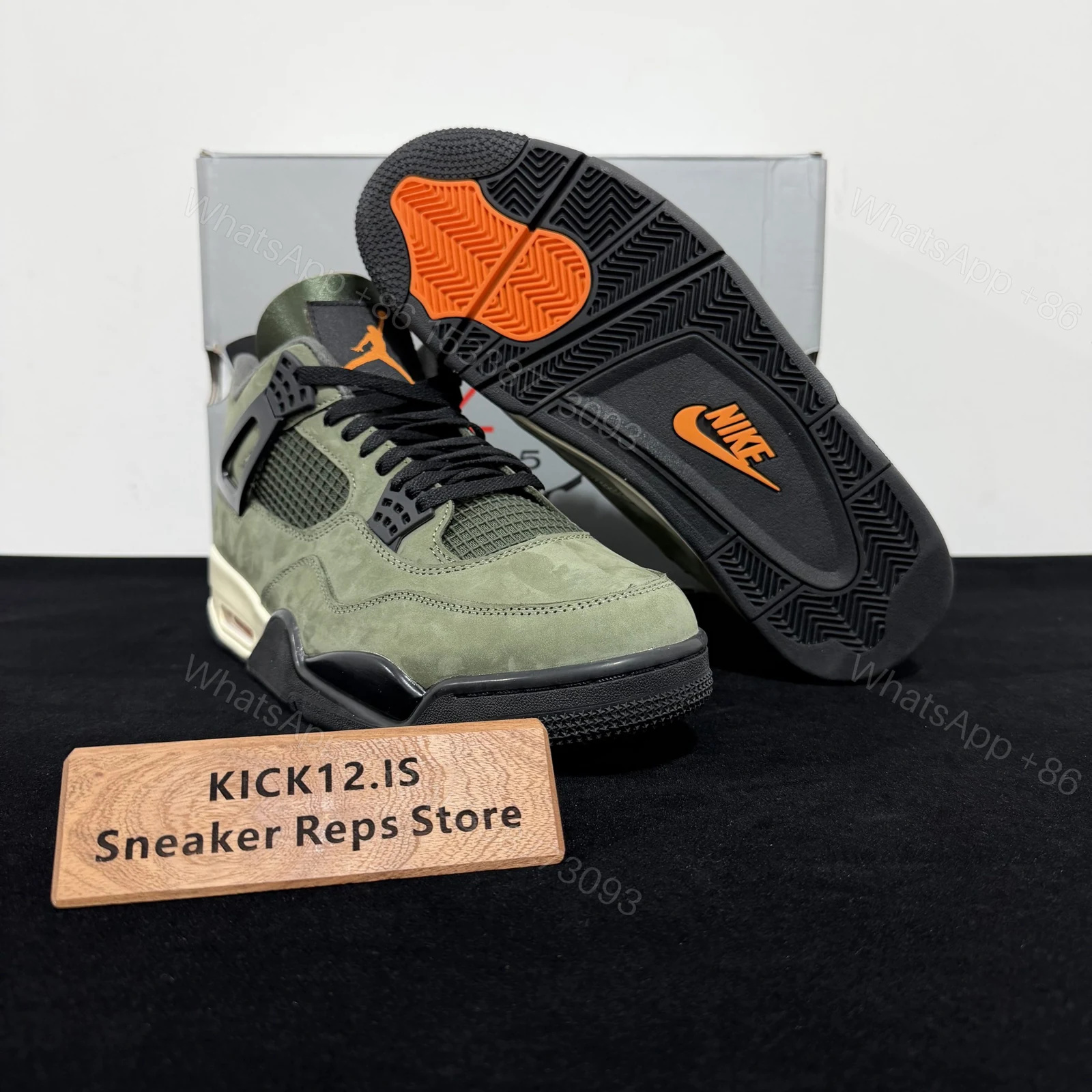 View 3 of Air Jordan 4 Undefeated 2025 Reps