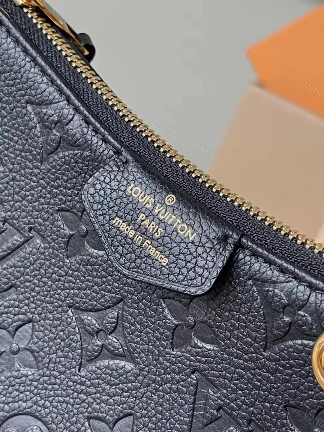 View 4 of Louis Vuitton LV Easy Pouch On Strap Super Handbags Black 19×11.5x3cm