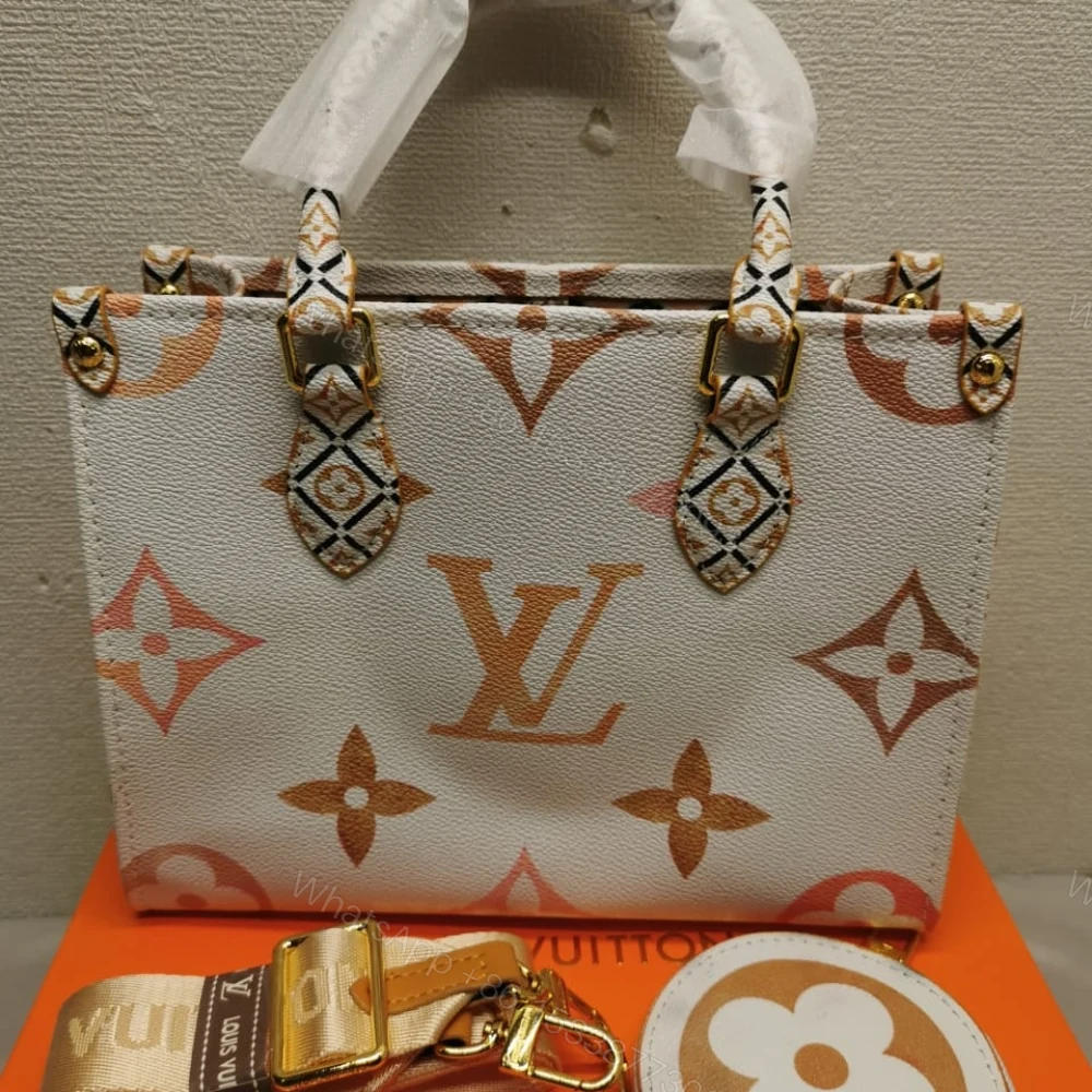 View 2 of Louis Vuitton Lv By The Pool Onthego PM Yellow 25Cm M22975