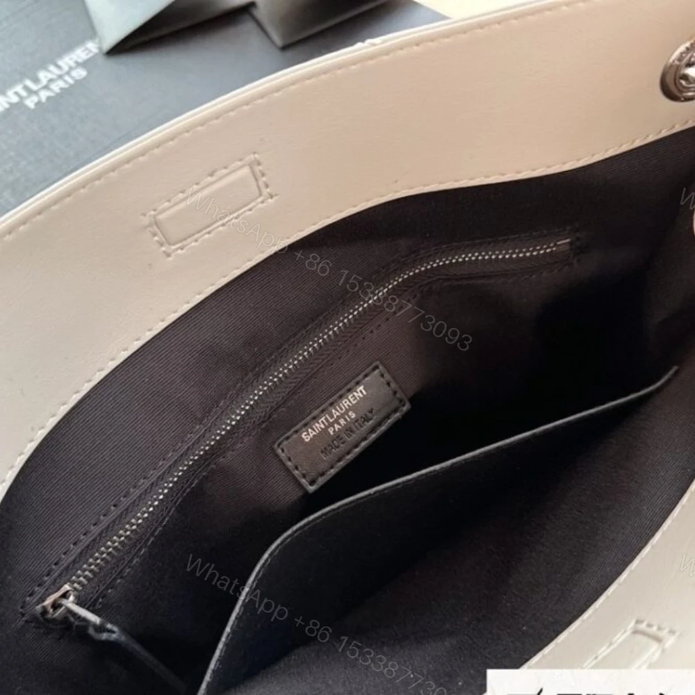 View 7 of Saint Laurent Medium Niki Shopping Bag White 32Cm