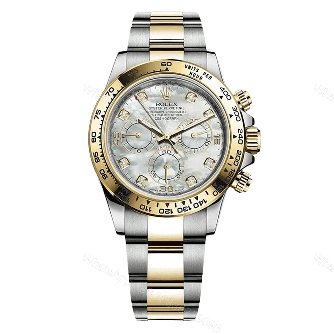 Rolex Daytona Two Tone MOP Replica — view 1