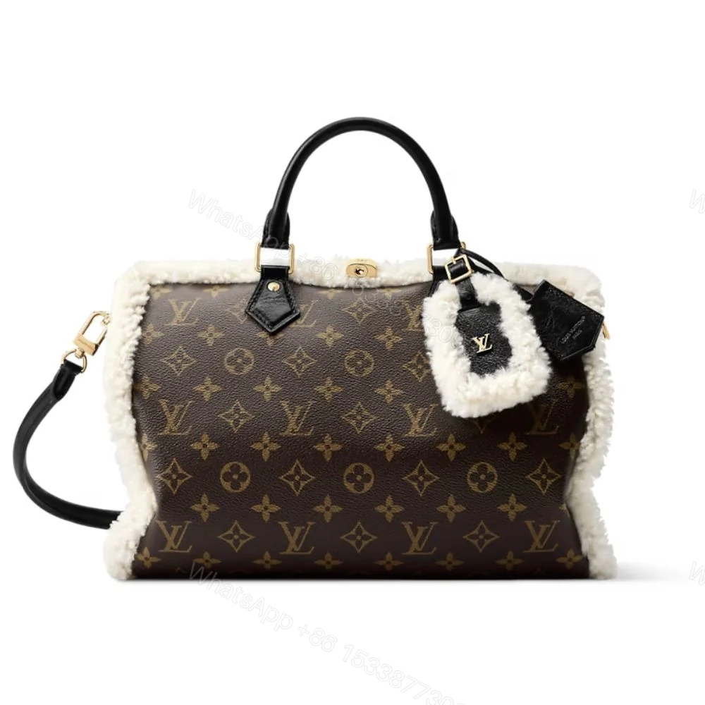 Louis Vuitton Speedy Soft 30 Teddy Monogram Brown 30Cm M26326 — view 1