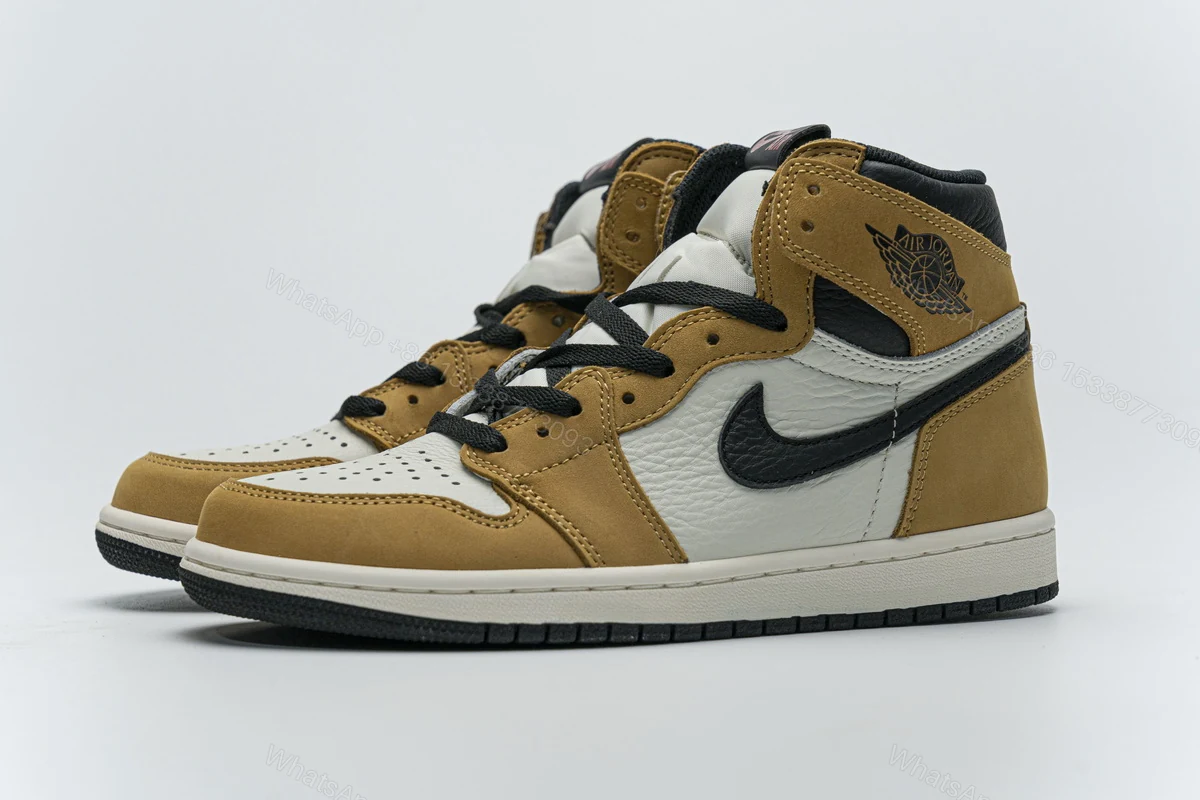View 3 of Air Jordan 1 Retro High Rookie of the Year 555088-700