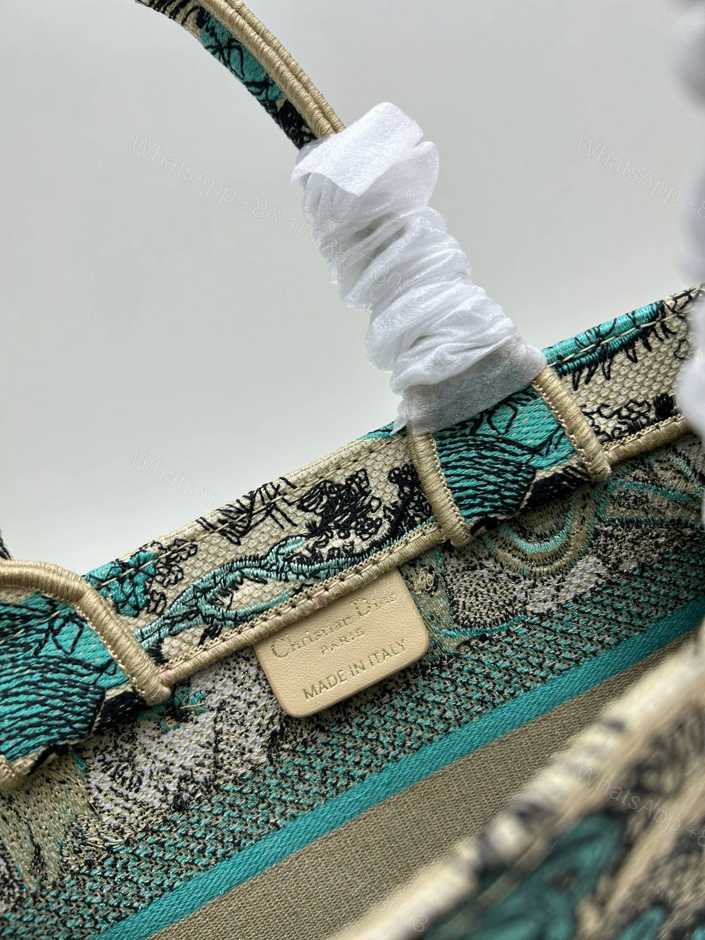 View 8 of Medium Dioriviera Dior Book Tote