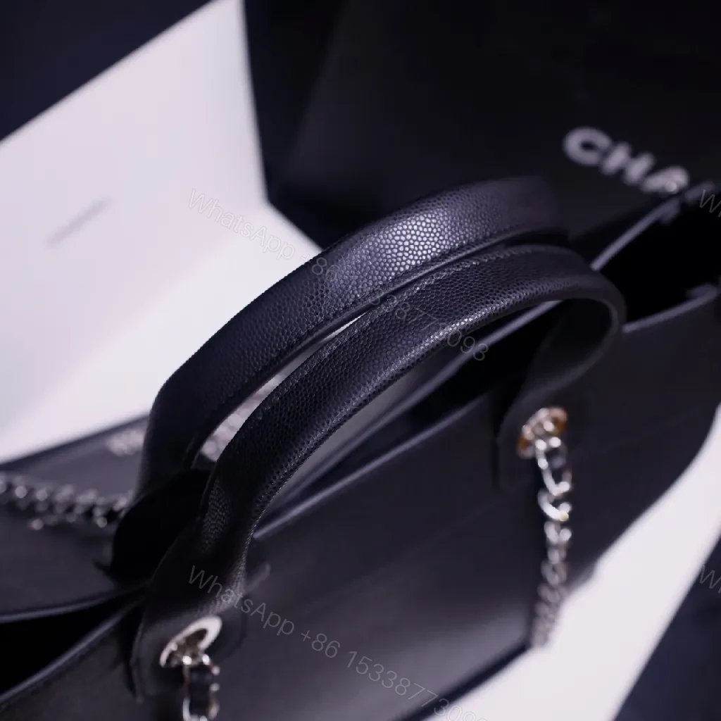 View 8 of Embellished Tote Bag: Leatherette, Bold Couture, Everyday Luxury