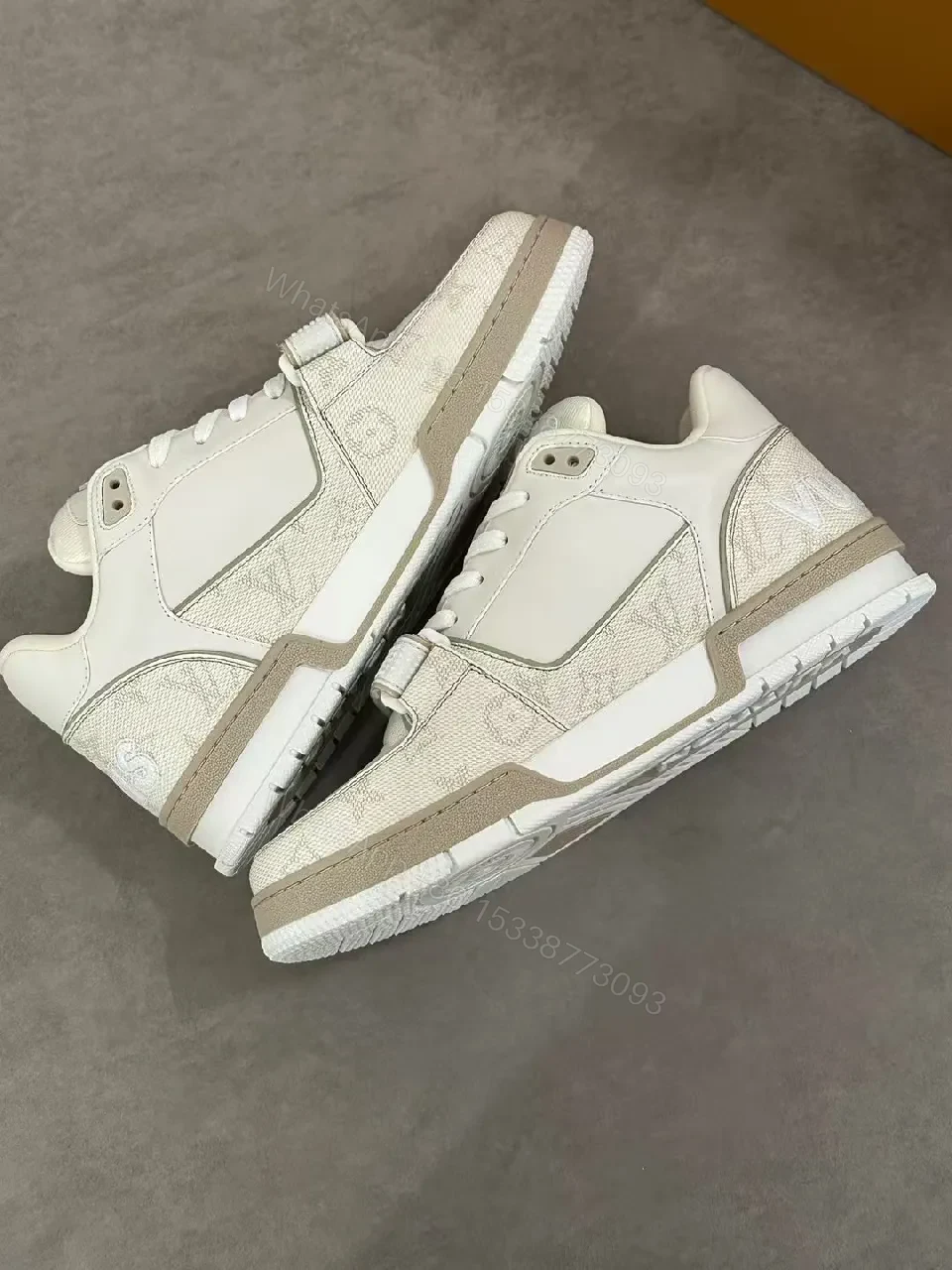 View 3 of Premium White Sneaker: Subtle Designer Detailing, All-Day Comfort