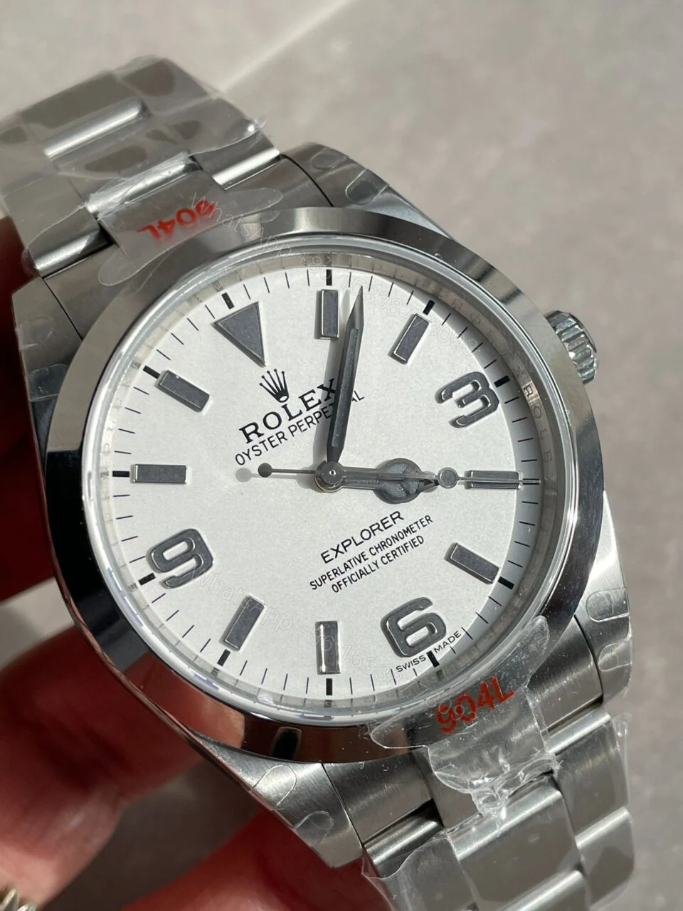 View 4 of JDF Factory 1:1 Rolex Explorer 124270 36mm 904L Steel Best Edition White Dial VR3230