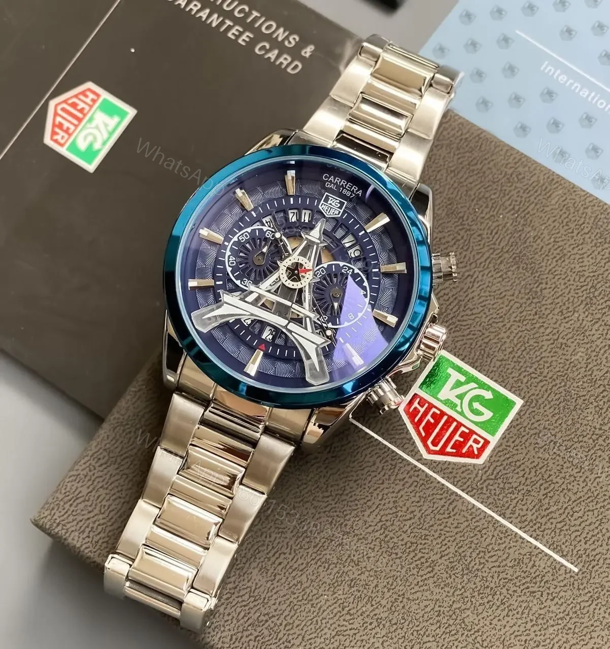 View 3 of Brand-Tag Heuer Model-Eiffel tower Quality-7A Gender-Men’s