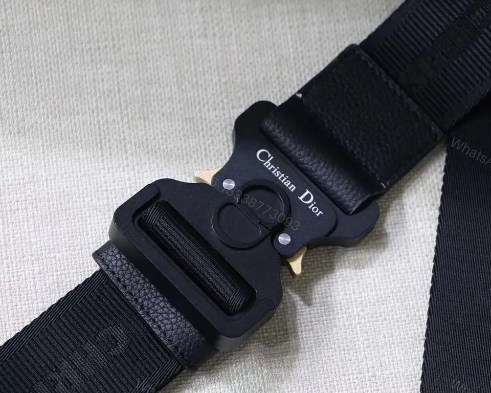 View 5 of Navy Oblique Monogram Belt Bag: Luxe Crossbody Accessory