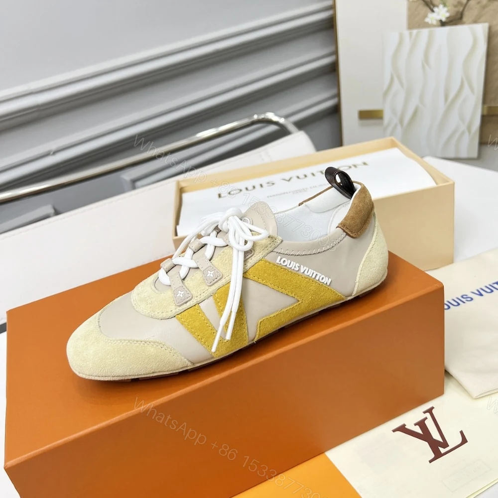 View 4 of Louis Vuitton Lv Sneakerina Light Beige 1AHNEU