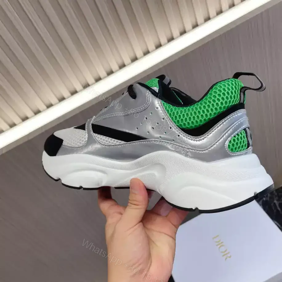 View 6 of B22 SNEAKER TECHNICAL MESH WITH AND CALFSKIN – CD130