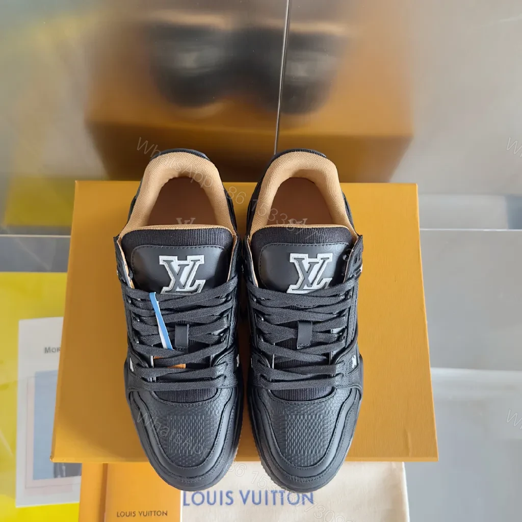 View 8 of Black Leather Mesh Runner: Luxe, Versatile, Cushioned Comfort Sneakers