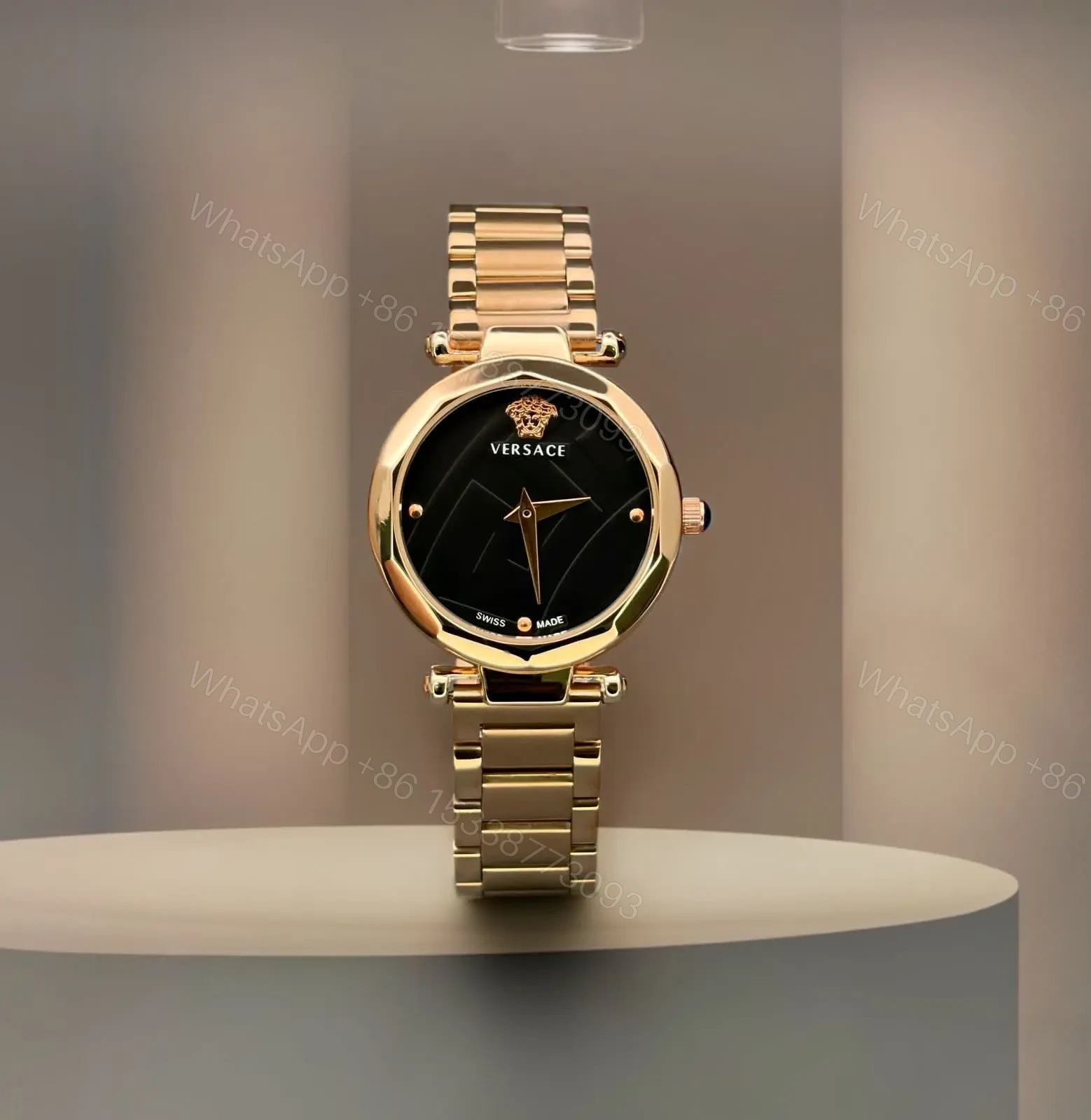 View 2 of Versace Golden Watch
