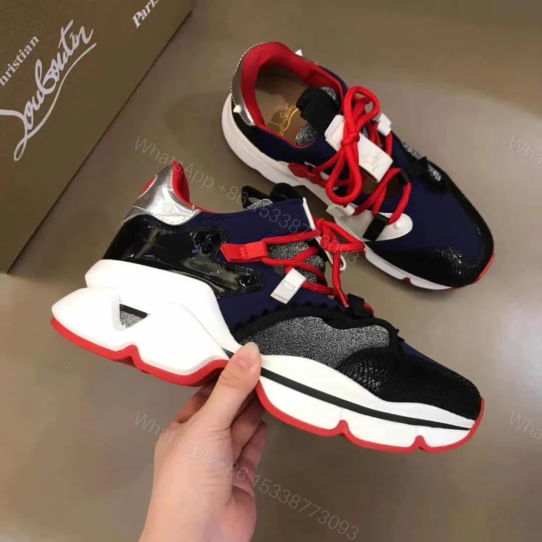 View 6 of CHRISTIAN LOUBOUTIN RED- RUNNER SNEAKER – CL057