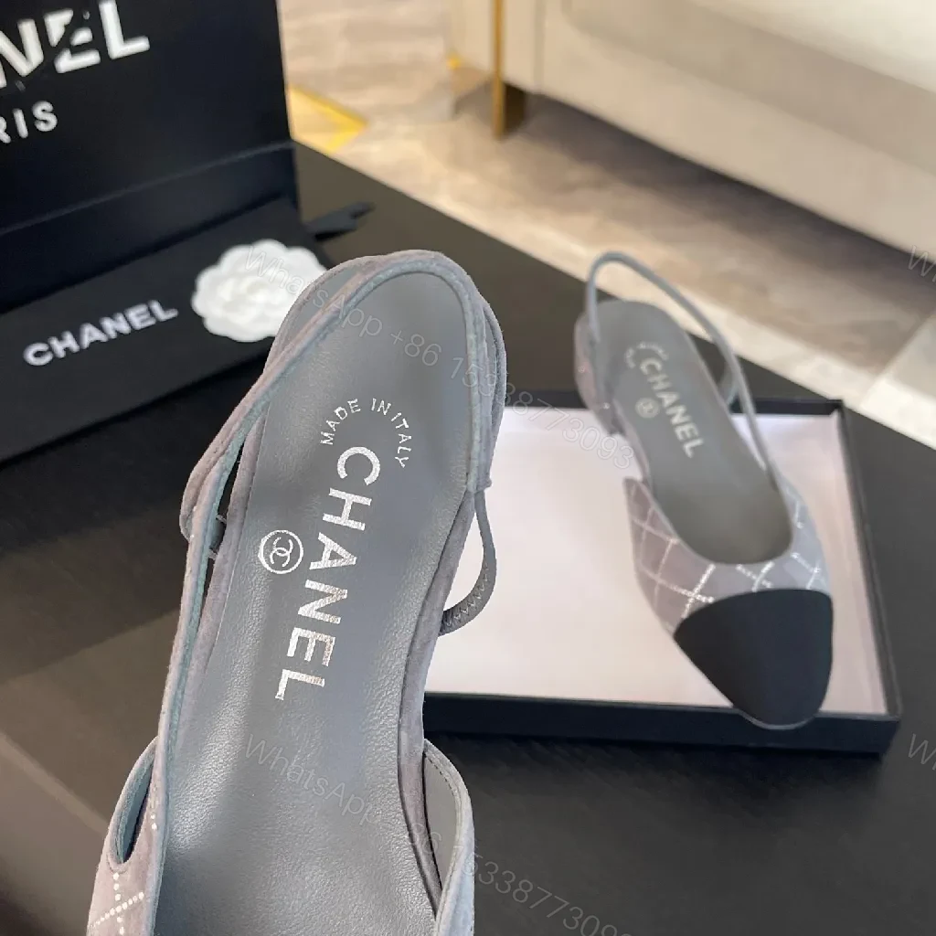 View 4 of Knit Sling-Back Flats: Subtle Sparkle, All-Day Elegance