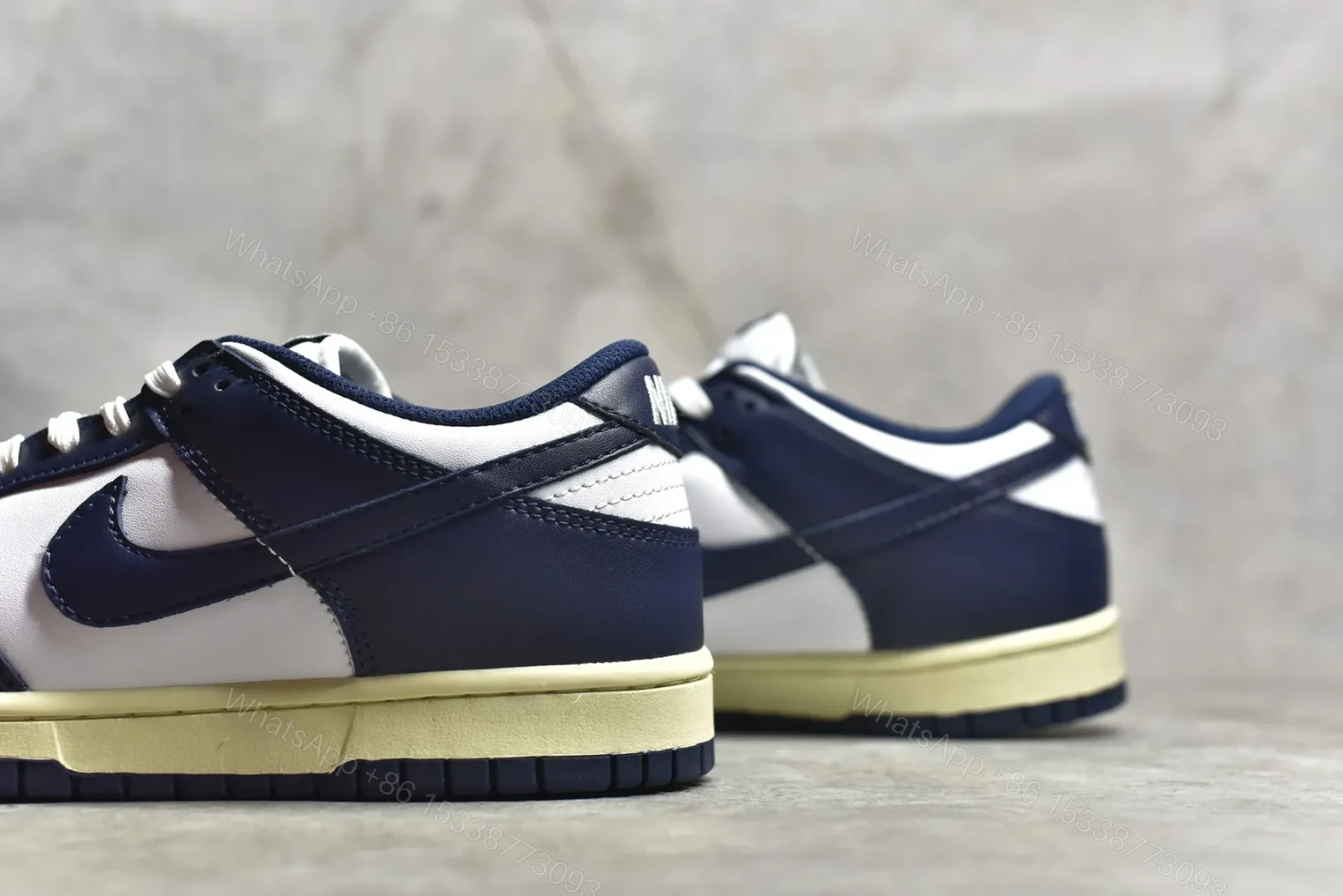 View 4 of Nike Dunk SB Low Navy Blue Replicas
