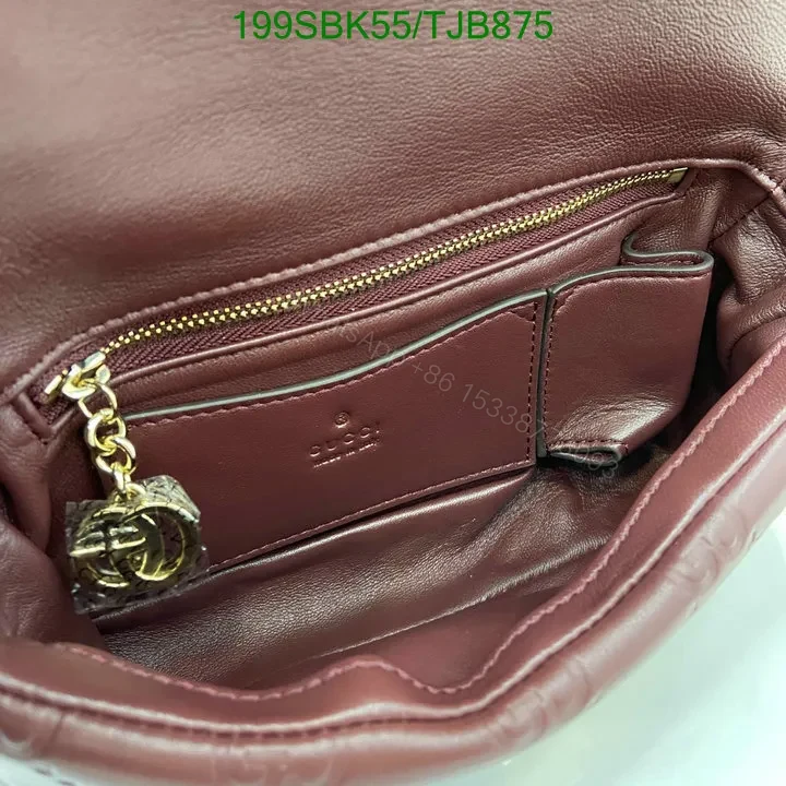 View 85 of Gucci Rosso Ancora Red Leather Mini Top Handle Bag HG258