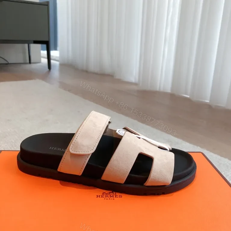 Soft Sand Leather Sandals with Straps - All-Day Comfort — view 1