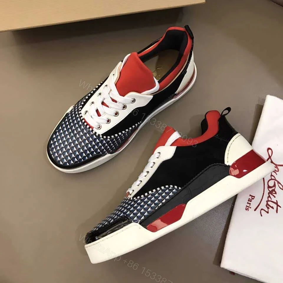 View 4 of CHRISTIAN LOUBOUTIN AURELIEN FLAT SNEAKERS VERSION MULTI – CL060