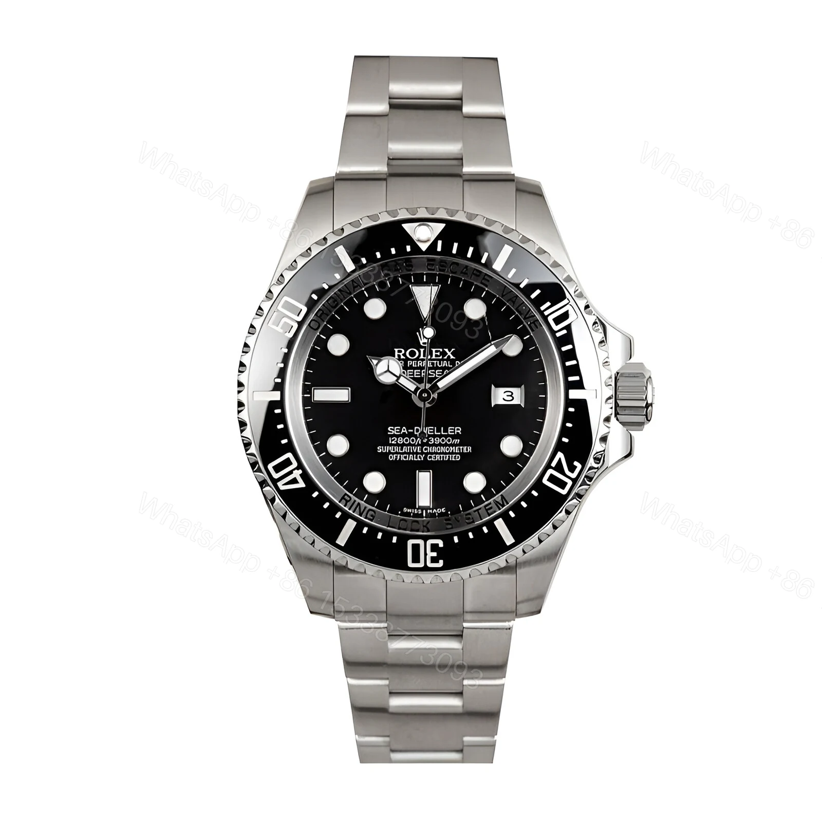 Rolex Deepsea Sea-Dweller Stainless Steel 116660-0001 Oyster Replica — view 1