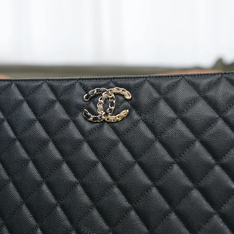 View 2 of Quilted Luxury Clutch: Chanel-Inspired Night-Perfect Console