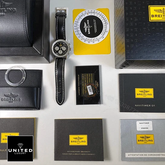 View 9 of Breitling Navitimer B01 Leather Replica