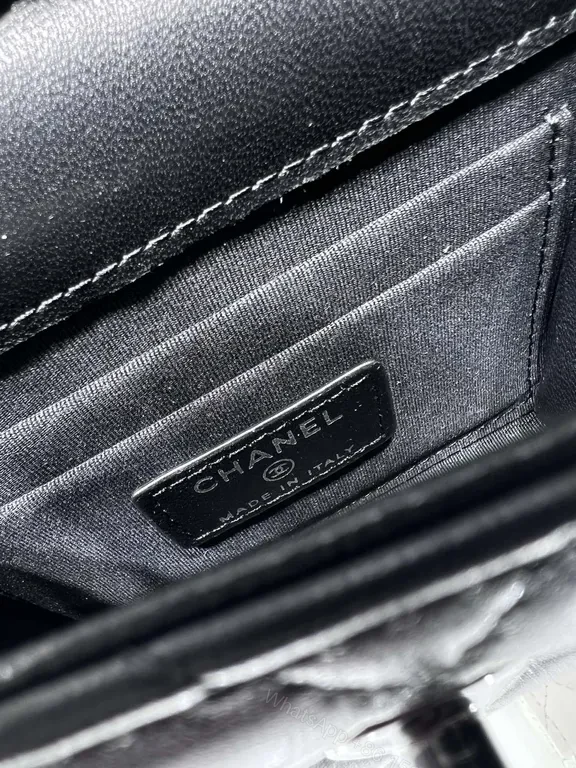 View 6 of Chanel-Inspired Quilted Crossbody: Sleek All-Day Chic Bag