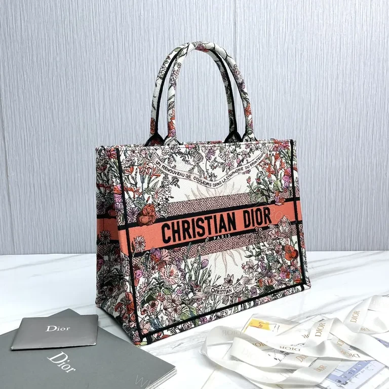 View 9 of Vibrant Floral Canvas Tote: Luxury Everyday Carry-All