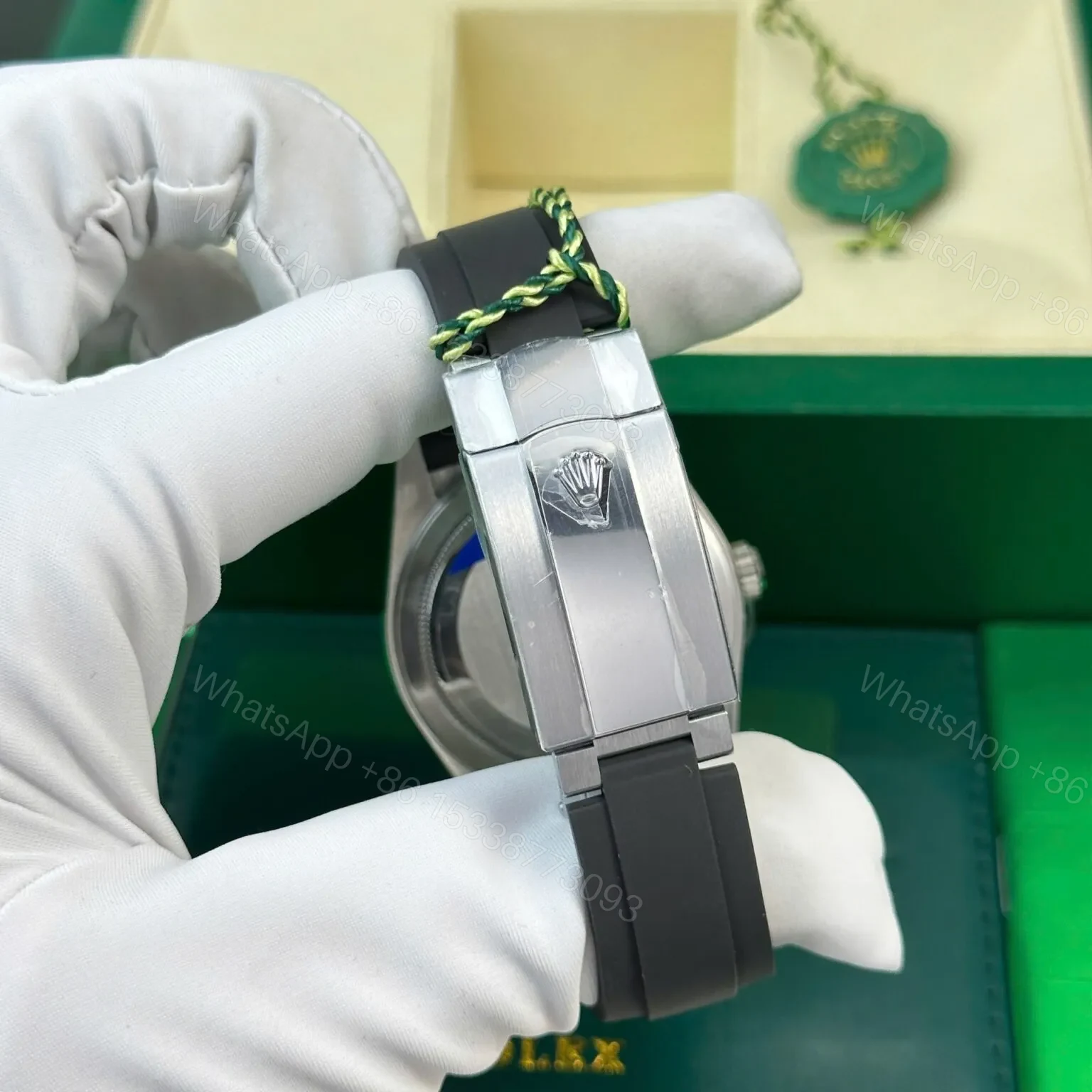 View 12 of Superclone Rolex Sky-Dweller Bright black Dial 336239