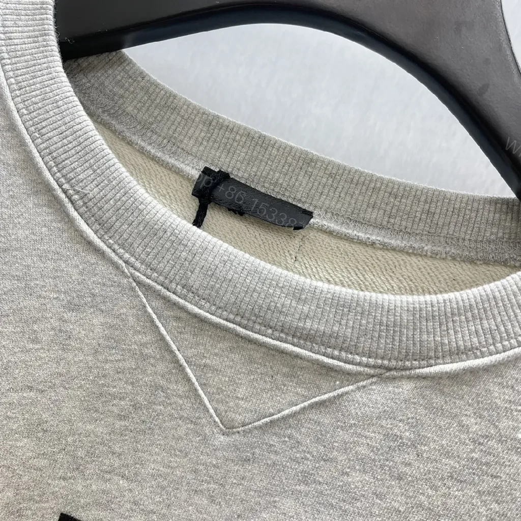 View 9 of Cozy Minimalist Fleece Crewneck Sweatshirt – Subtle Logo, All‐Day Comfort