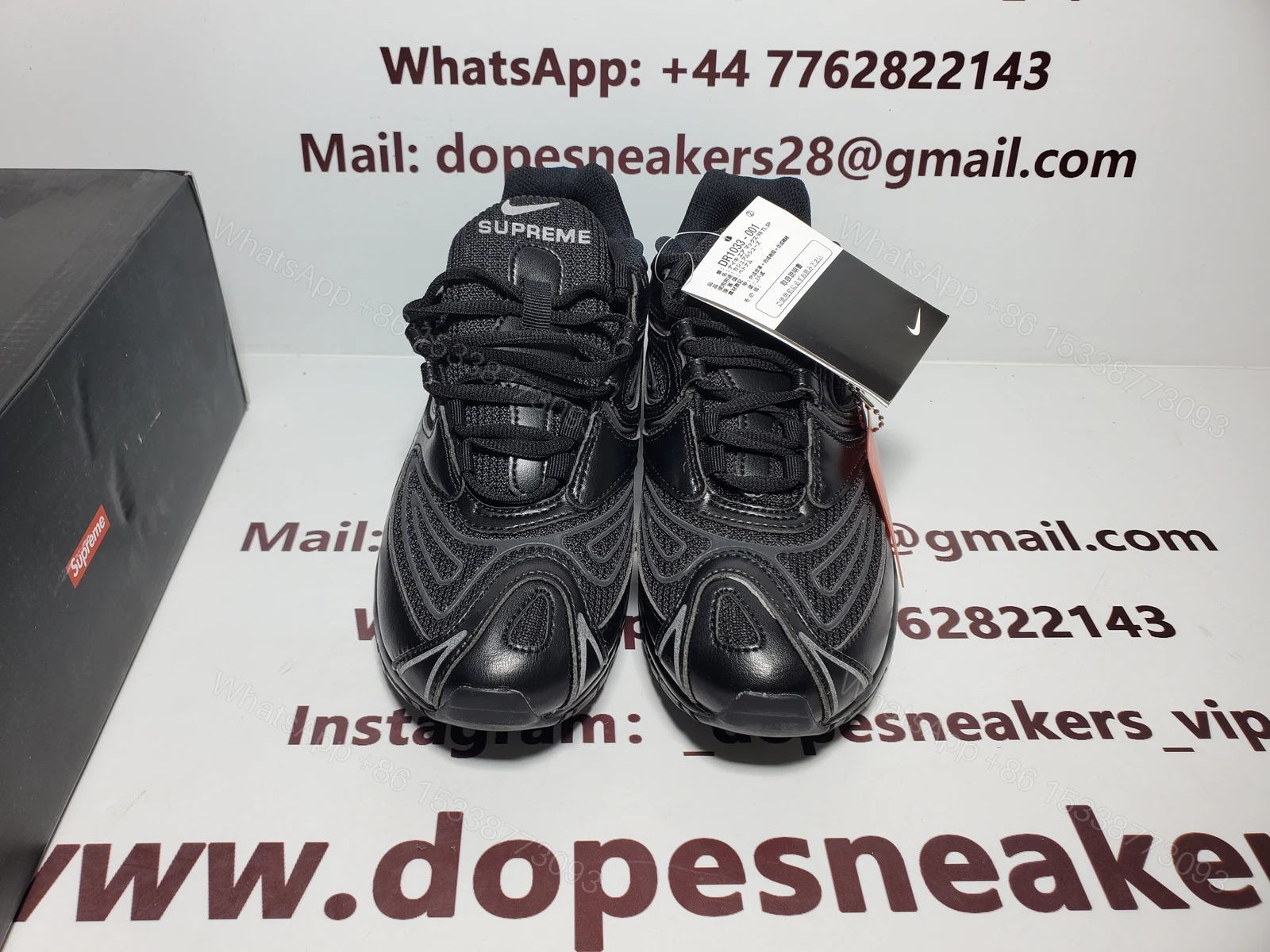 Nike Air Max 98 TL Supreme Black DR1033-001 — view 2