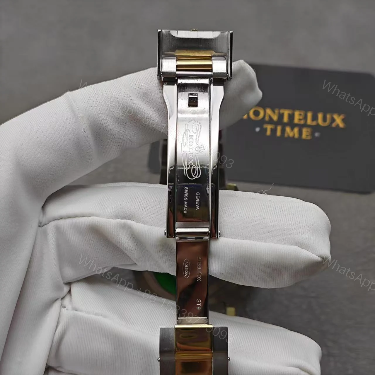 View 19 of Replica Clone Rolex Submariner – Two tone Blue Dial
