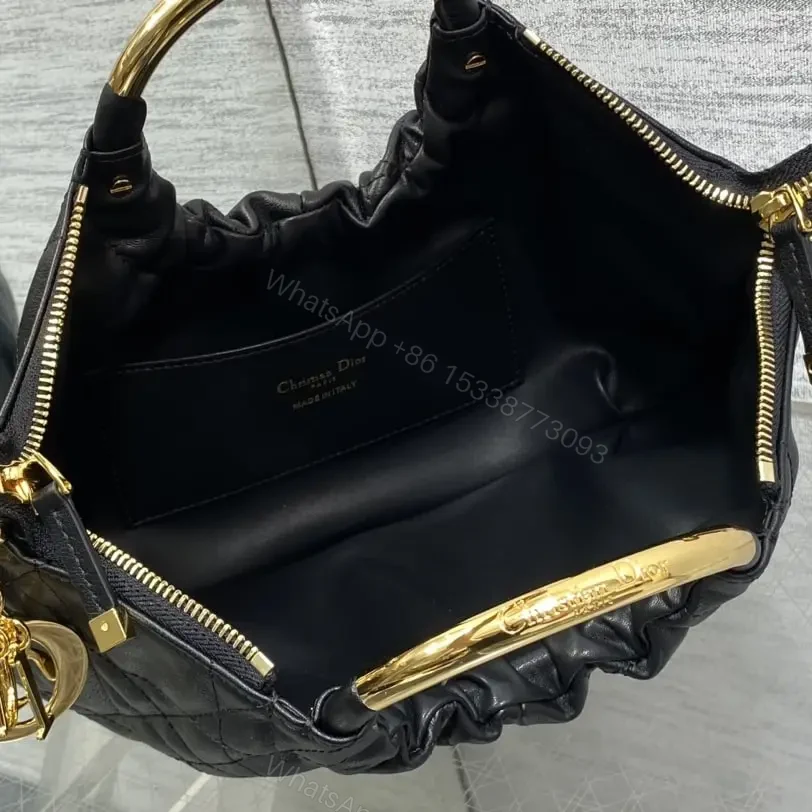 View 6 of 高仿Dior*Walk'n系列M451M900小牛皮手提單肩包黑色免檢版