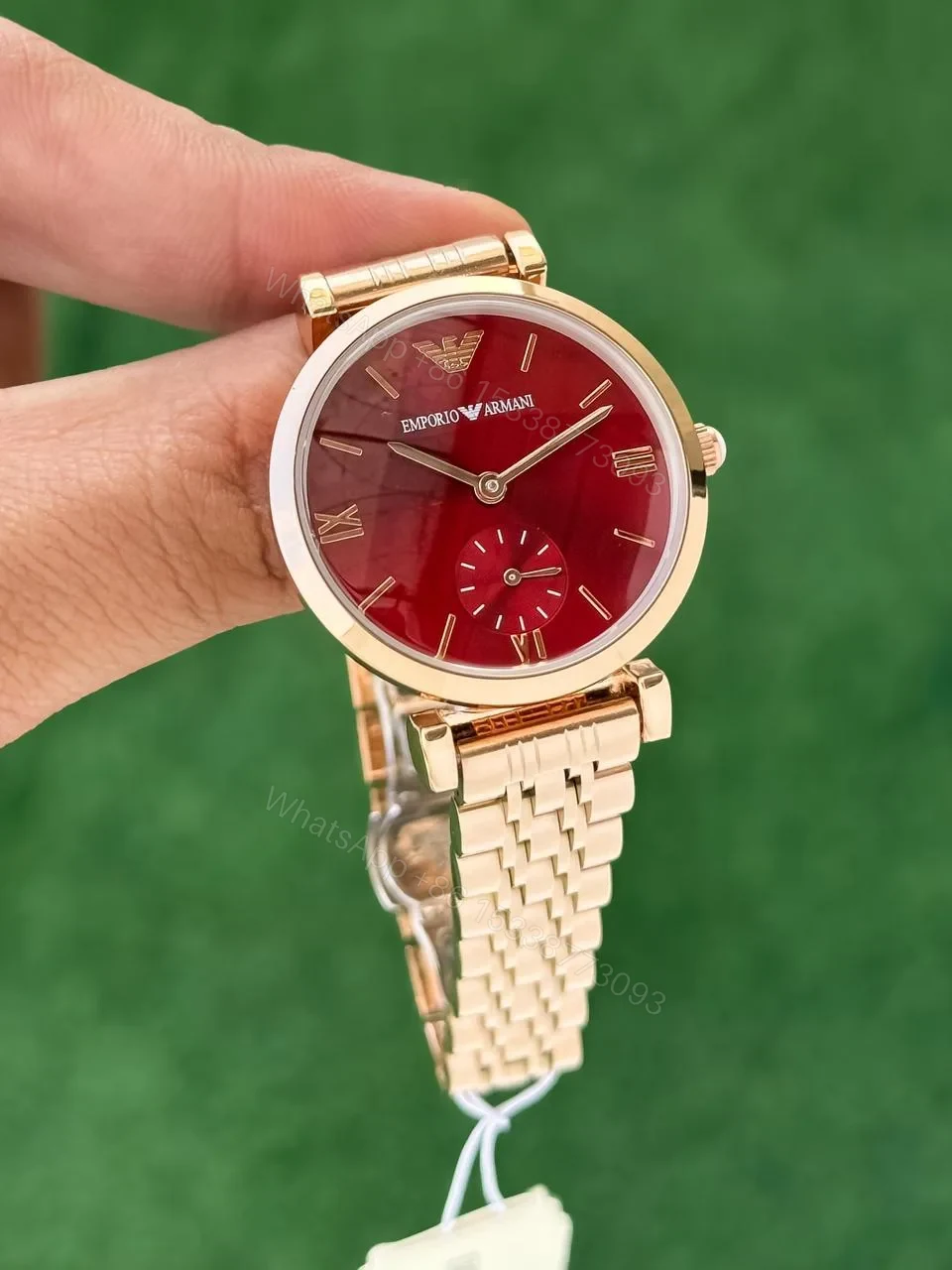 Emporio Armani Rose Gold Dial – Stainless Steel — view 2