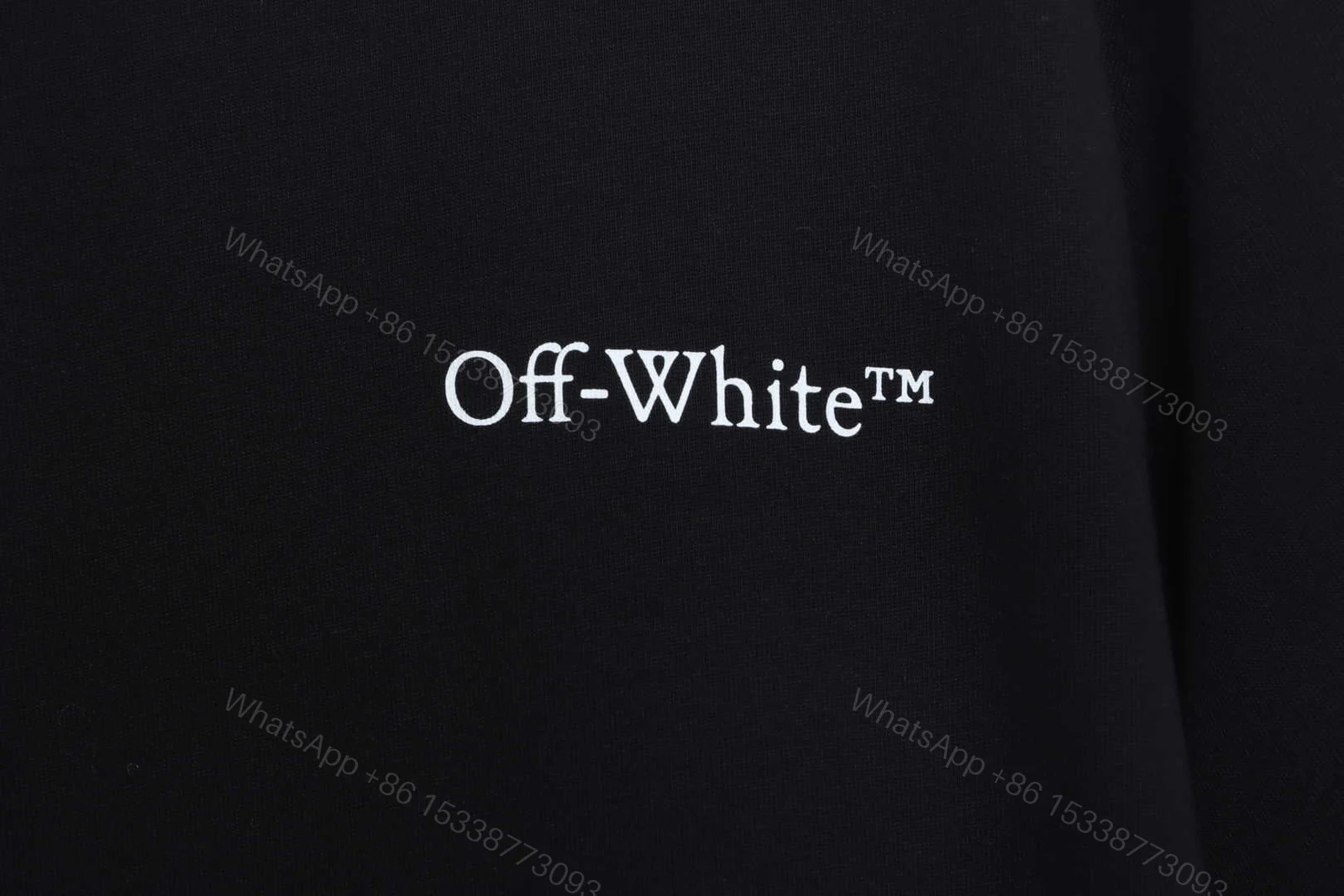 View 7 of Off-White Classical Religious Oil Painting T-Shirt