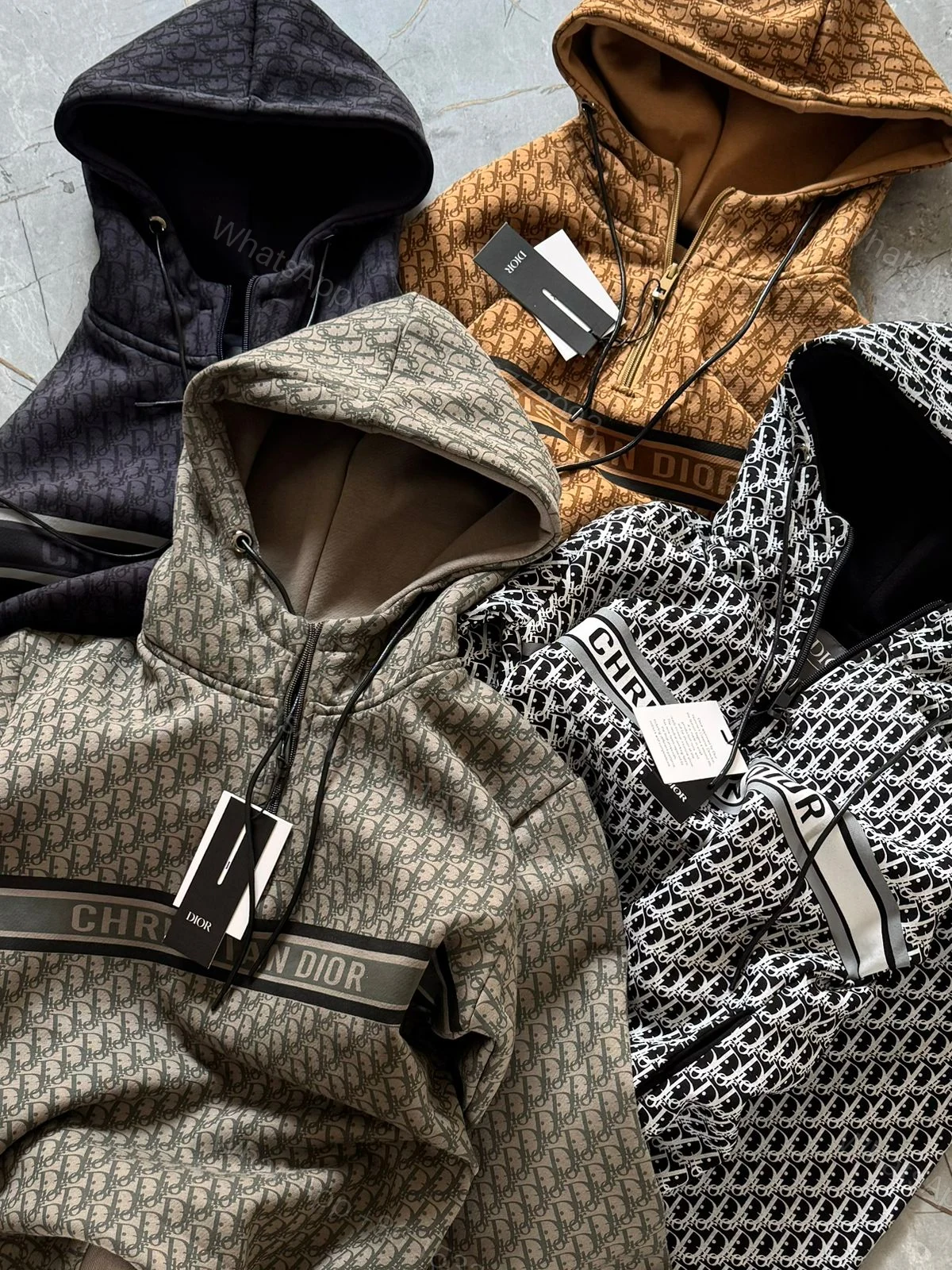 View 8 of FIRST COPY DIOR PREMIUM HOODIE SWEATSHIRT FOR WOMAN