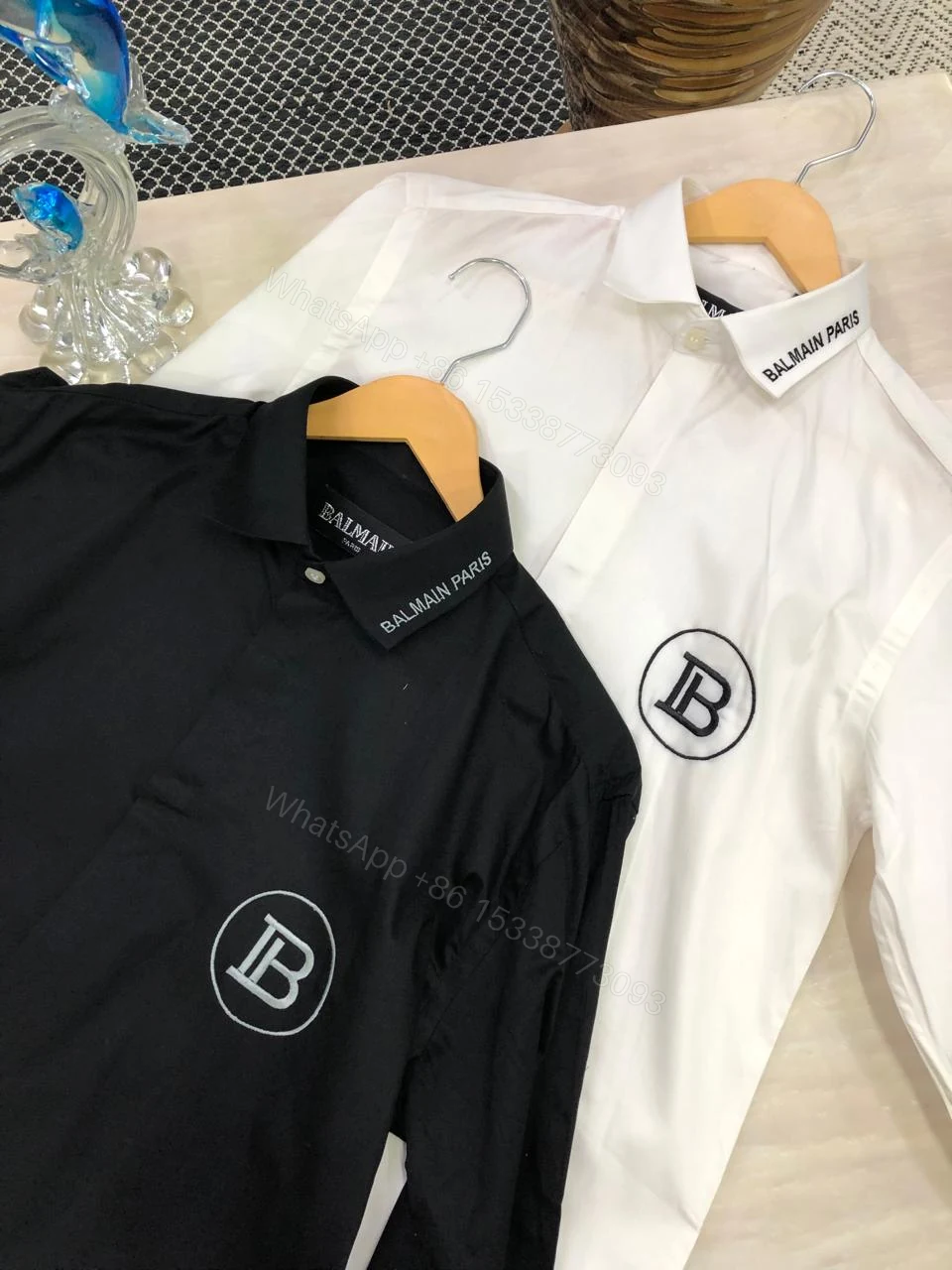 View 18 of FIRST COPY BALMAIN COTTON LYCRA SHIRTS SATIN SHIRTS
