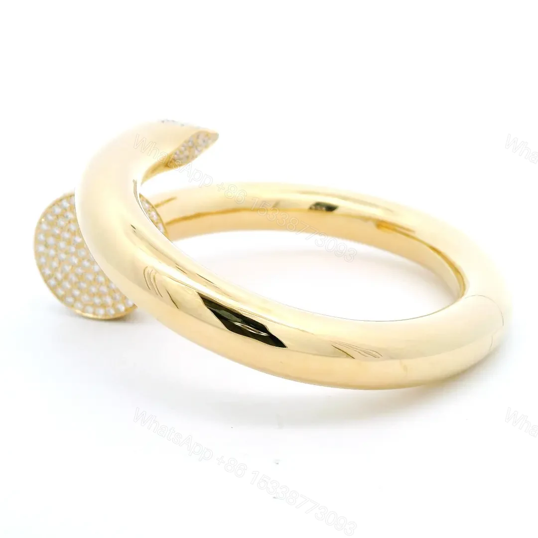 View 2 of Cartier Juste un Clou Width 8.5 mm Extra Large Diamond Bracelet