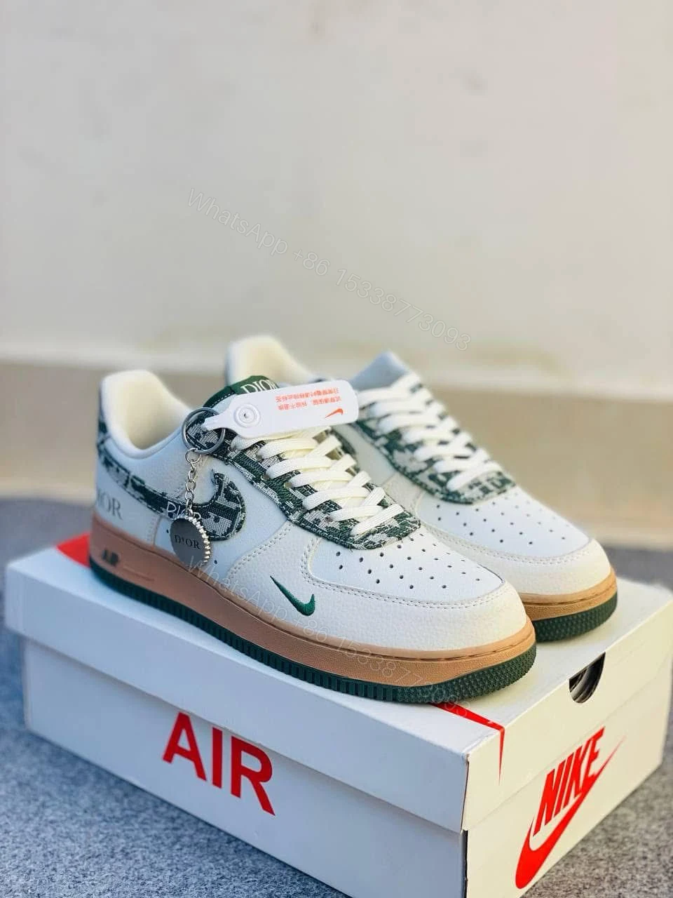 View 3 of First Copy Nike Airforce x Dior Premium Sneakers