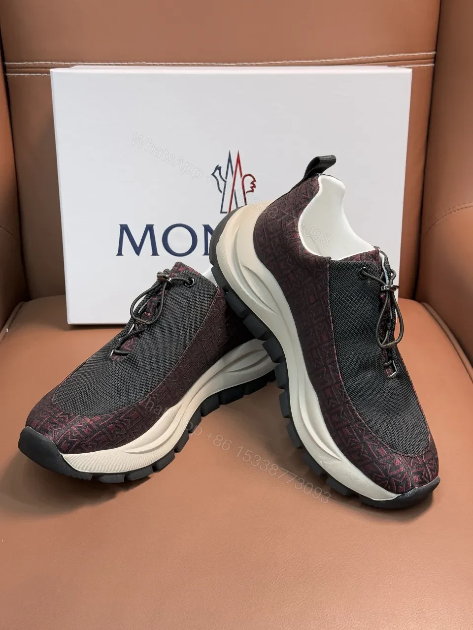View 4 of Knit Black/Gold Baroque-Overlay Sneaker: Modern Comfort