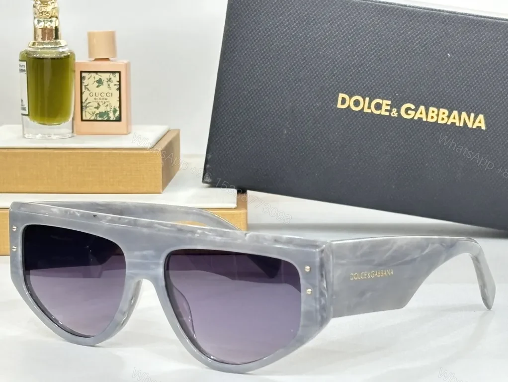 View 5 of Dolce & Gabbana Black Acetate Sunglasses â€“ Luxe Cat-Eye Glow