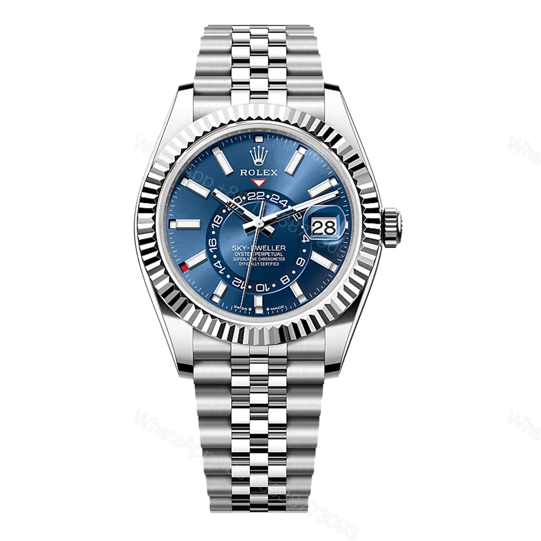 Rolex Sky-Dweller Blue Dial Replica — view 1
