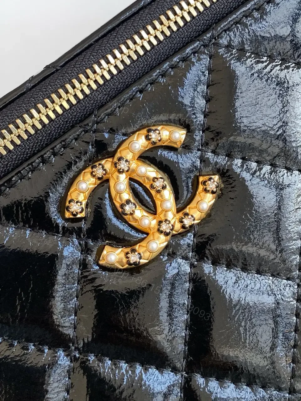 View 8 of Quilted Black Leather Crossbody: Elegant Daily Luxury Bag