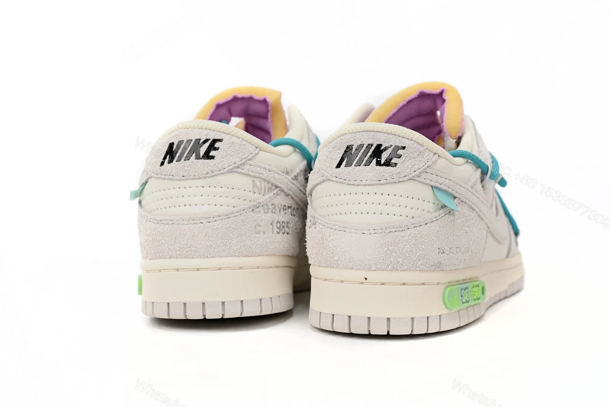 View 4 of OFF WHITE x Nike Dunk SB Low The 50 NO.36 DJ0950-107