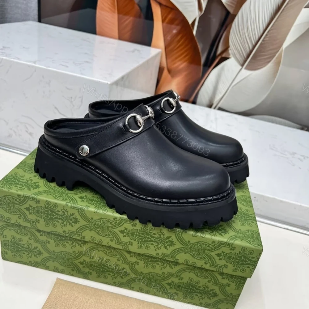 View 5 of GUCCI WOMEN MULE WITH HORSEBIT BLACK