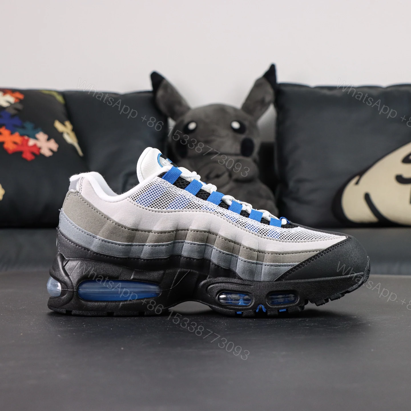 View 2 of Air Max 95 OG Blue Spark